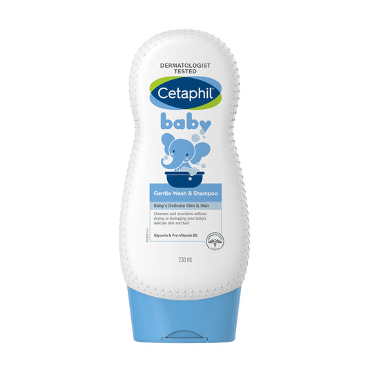 Cetaphil Baby Body Wash & Shampoo (230ml)