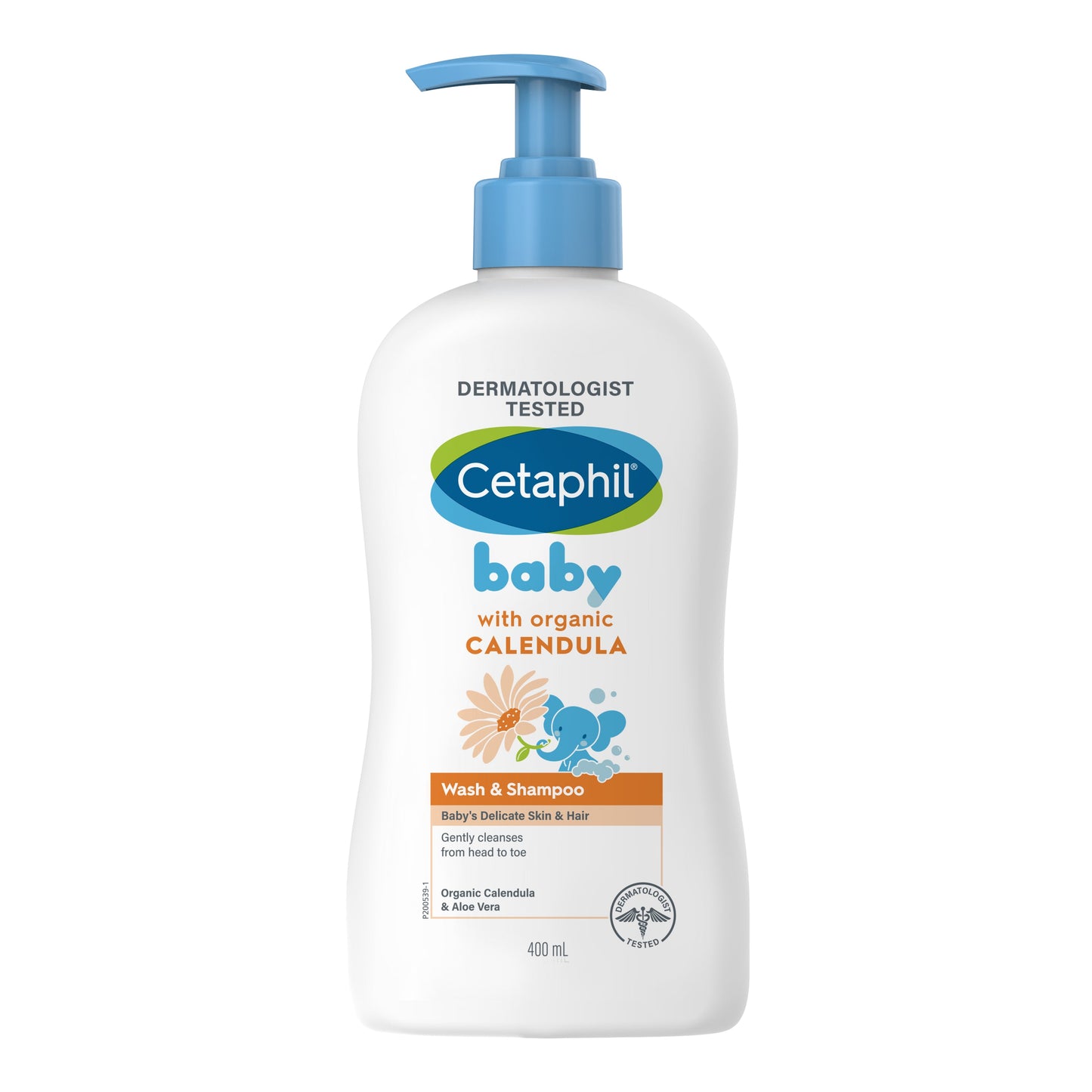 Cetaphil Baby Wash & Shampoo With Organiic Calendula (399ml)