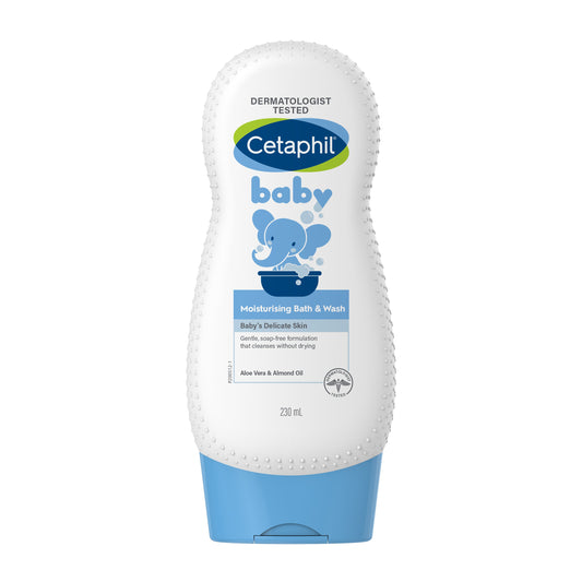 Cetaphil Baby Moisturising Bath & Wash (230ml)