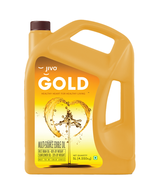 Jivo Gold Multi-Source Edibile Oil (5L)