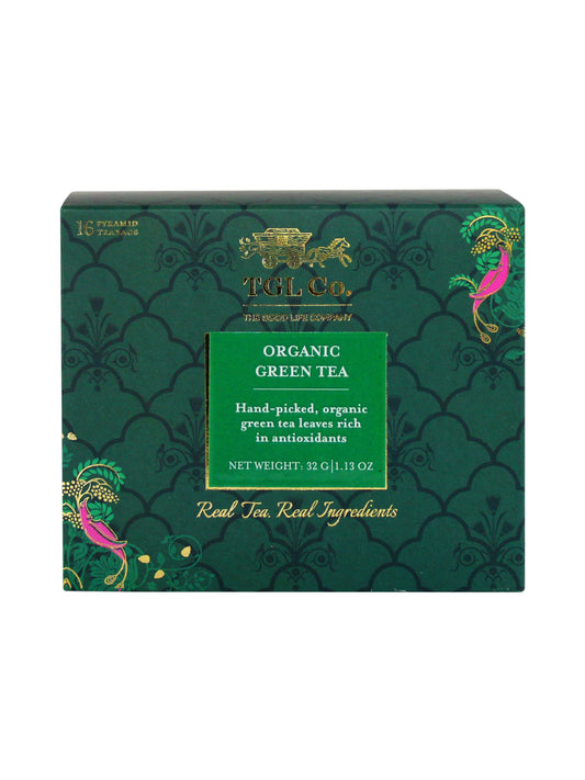 TGL Organic Green Teabag Box (32g)