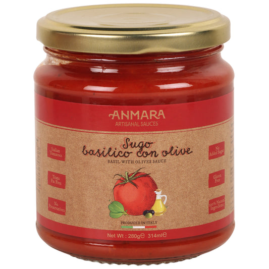 Anmara Ready Sauces Olive & Basil (314ml)
