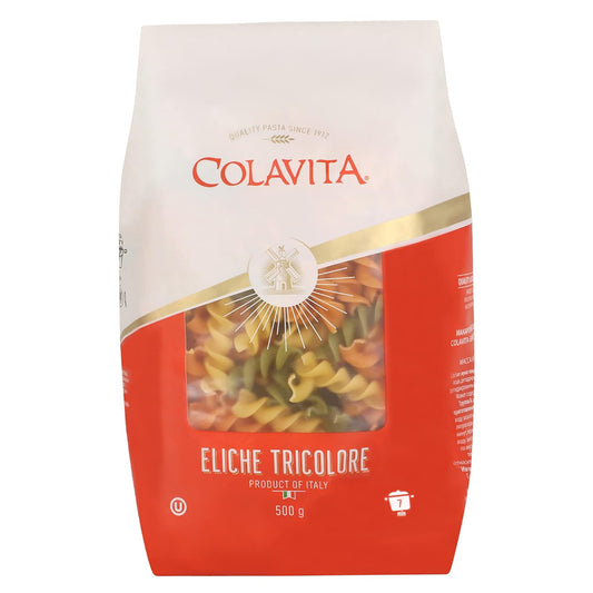 Colavita Eliche Tricolour Pasta (500g)