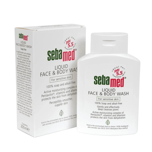 Sebamed Liquid Face & Body Wash (200ml)