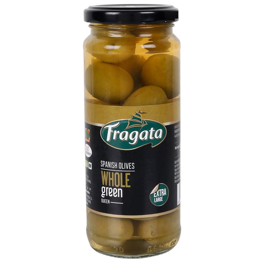 Fragata Green Plain Olives (450g)