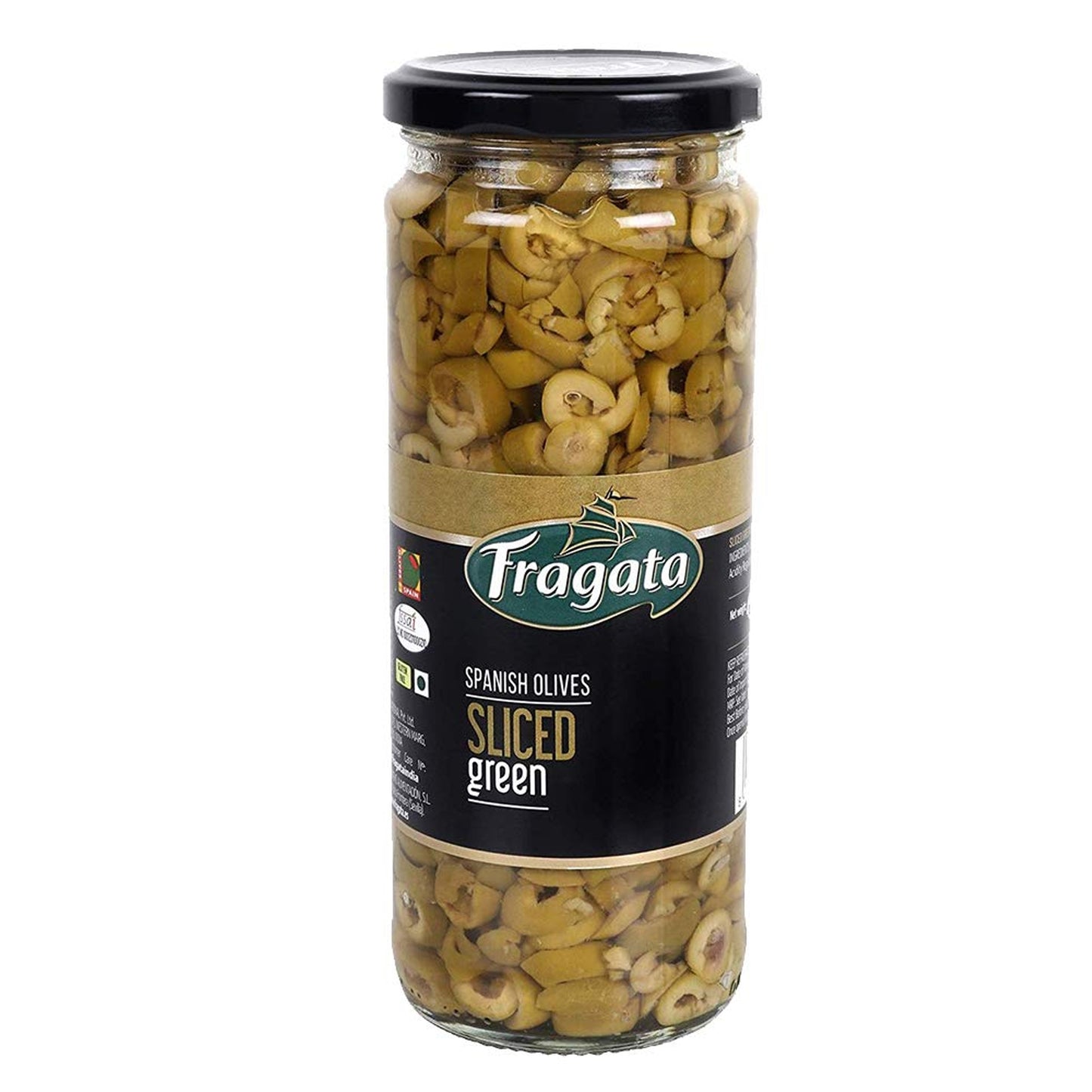 Fragata Green Sliced Olives (450g)
