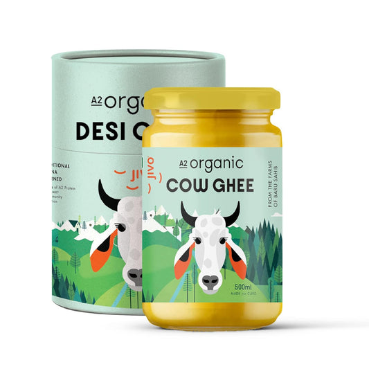 Jivo A2 Organic Cow Ghee (500ml)