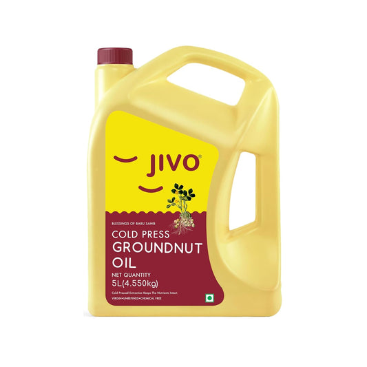 Jivo Cold Press Groundnut Oil (5L)