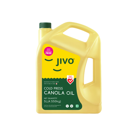 Jivo Cold Press Canola Edible Oil (5L)