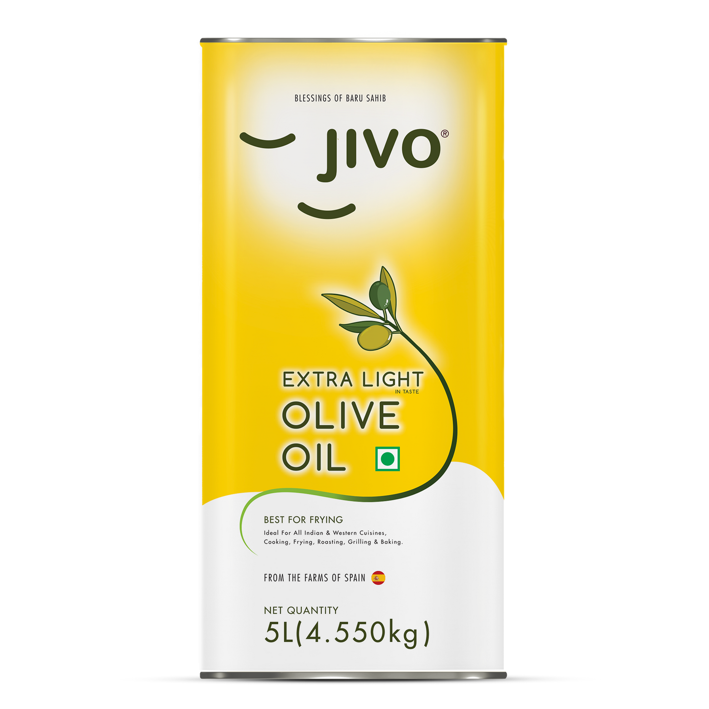 Jivo Extra Light Olive Oil (5L)
