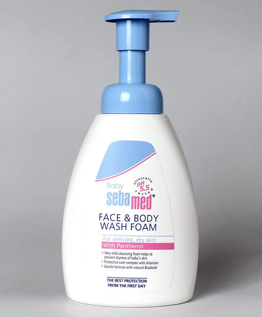 Sebamed Baby Face & Body Wash Foam (400ml)