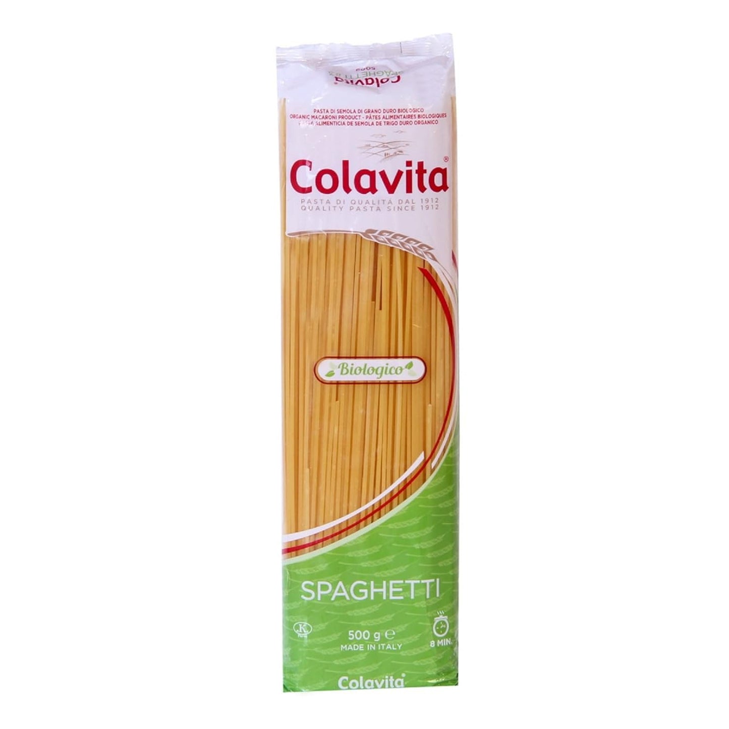 Colavita Organic Spaghetti Pasta (500g)