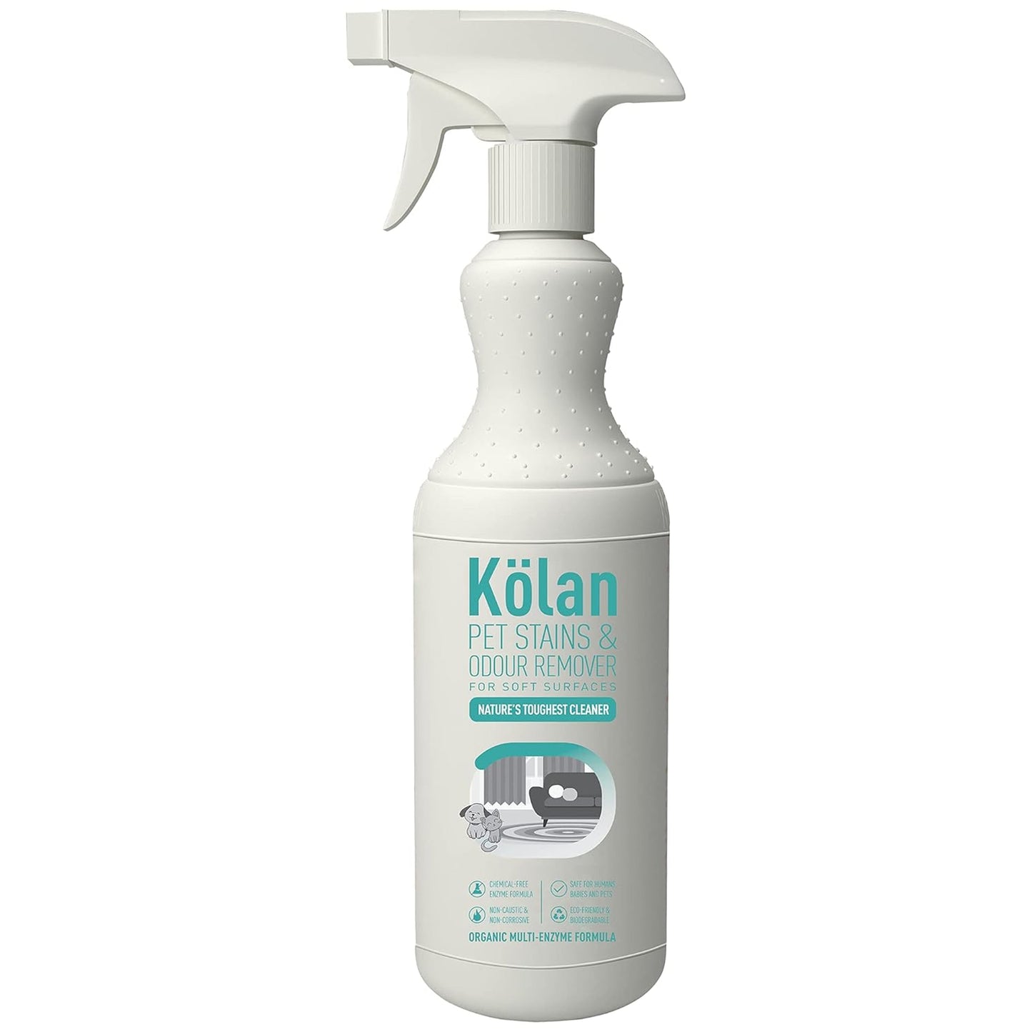 Kolan Soft Surface Pet Stains & Odour Remover (700 ml)