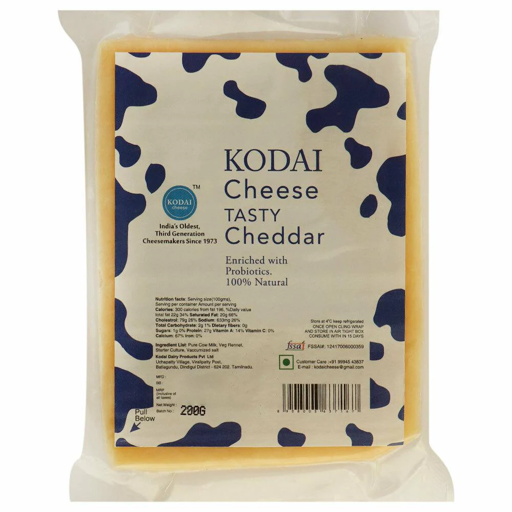 Kodai Cheese Tasty Cheddar